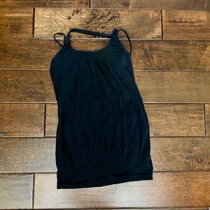 Lululemon Tank with Bra, Size 2, Black, Strappy